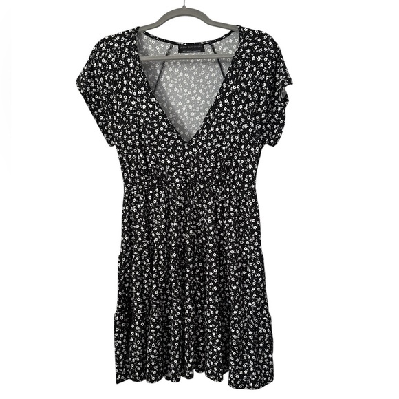 Urban Outfitters Julia Tiered Ruffle Mini Dress - Picture 7 of 8